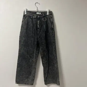 Adder 블랙 와이드 레그 데님 [ 미사용 ]