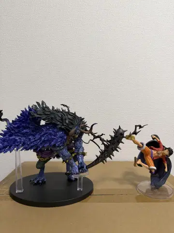 ONEPIECE 제일복권 패왕의 조짐 카이도, 루피 피규어 세트