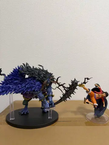 ONEPIECE 제일복권 패왕의 조짐 카이도, 루피 피규어 세트