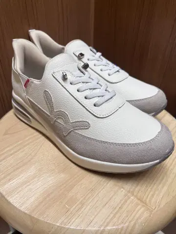 24.5cm EDWIN 스니커즈 베이지 슬립인