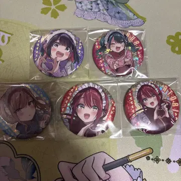 배드걸 메이드 저지 캔뱃지 5종 세트