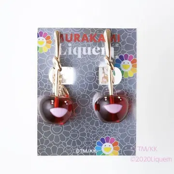 Murakami x Liquem 체리형 귀찌