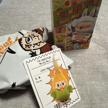THE MONSTERS Wacky Mart 피규어 라부부 콘