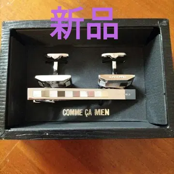 [ 새상품 ] COMME CA MEN 새상품 넥타이핀, 커프스 세트
