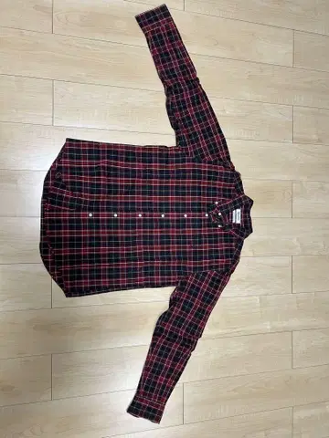 Grampilex 빨검 체크 플란넬 셔츠 L 사이즈