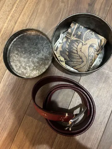 Vintage Works 가죽 벨트 33/84