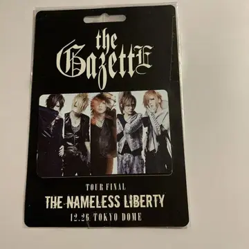 theGazettE/QT 카드