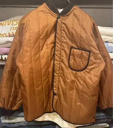 60s 퀼팅 라이너 자켓 브라운
