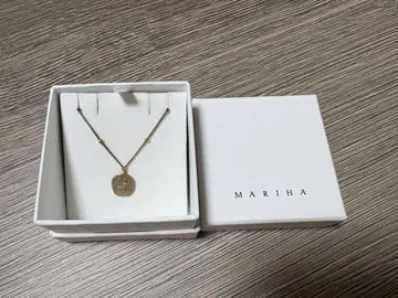 MARIHA 골드 메달형 목걸이 코인 목걸이