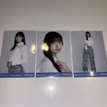 노기자카46 브로마이드 이오키 마오 스팽글 컴프