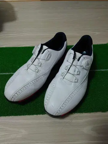 Mizuno 골프화 화이트/네이비/핑크