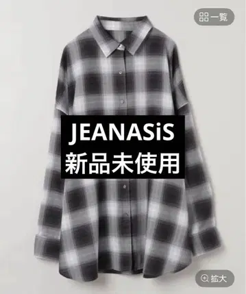 [ 배송비 포함 ] JEANASiS 모듬 체크 셔츠 LS