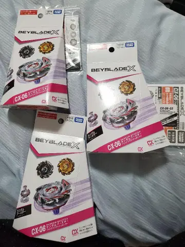 BEYBLADE X 폭스러쉬 셀렉 컴프 3종 세트