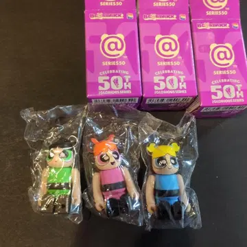 BE@RBRICK 베어브릭 시리즈 50 HERO 파워퍼프걸
