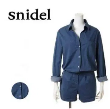 새상품 미사용 SNIDEL 셔츠 올인원