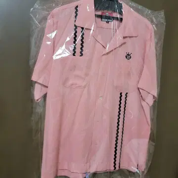 CREAM SODA CS 테이프 셔츠 핑크 완판템