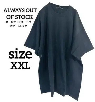 새상품 택 포함 ALWAYS OUT OF STOCK 반팔 T셔츠 XXL