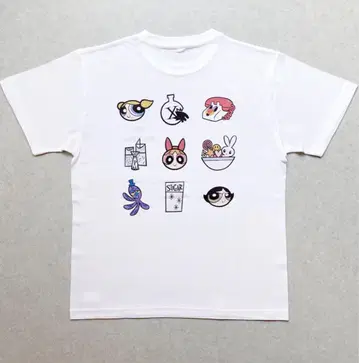 The Powerpuff Girls x Flapper 티셔츠 모티브
