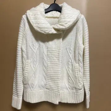 오토 니트 블루종 L