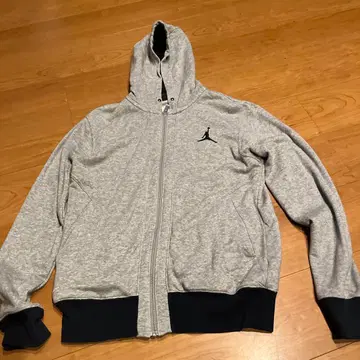 조던 그레이 풀 집업 후드티