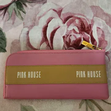 PINK HOUSE 핑크 장지갑
