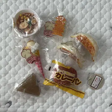 [ 1031z6143 ] 가챠가챠 키링 식품 샘플 묶음 판매