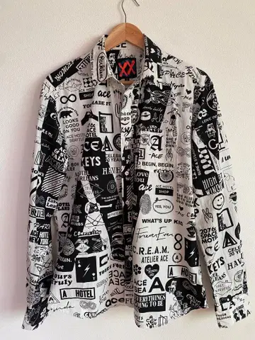 ACE HOTEL XX Collection 긴팔 버튼 다운 셔츠