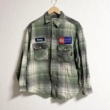 90s UNIONBAY 유니온베이 아메카지 체크 플란넬 셔츠