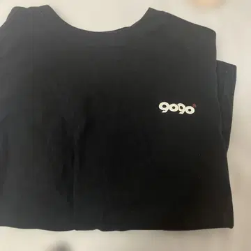 9090 로고 블랙 티셔츠