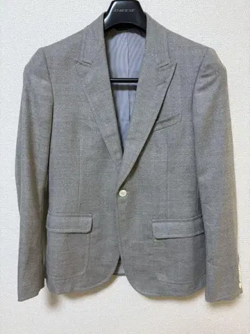 밴드 오브 아웃사이더즈 그레이 헤링본 자켓 사이즈 1