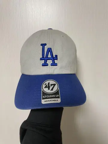 47 LA 야구 모자 그레이/블루
