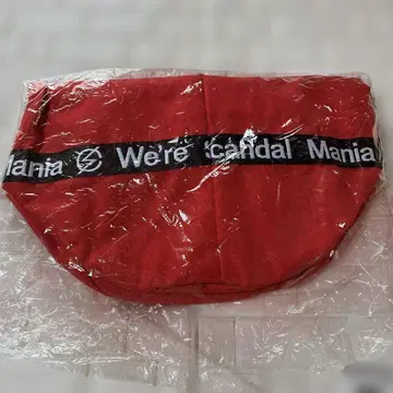 SCANDAL MANIA 드럼 백 RED 미사용