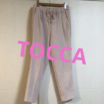 TOCCA 라이트 핑크 허리밴딩 캐주얼 팬츠
