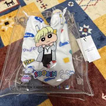 TXT 짱구는 못말려(크레용 신짱) 클리어 백 수빈