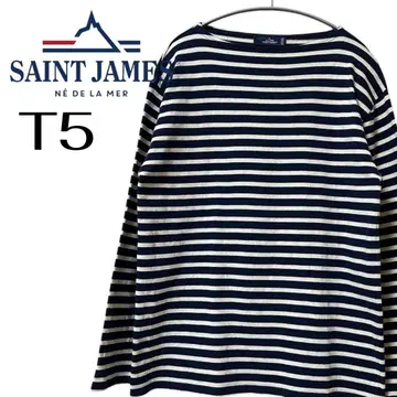 컨디션 최상 SAINT JAMES 세인트 제임스 웨쌍 T5 바스크 셔츠