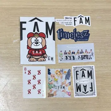 FAM timelesz 아레나 투어 요코아리 요코하마 스티커