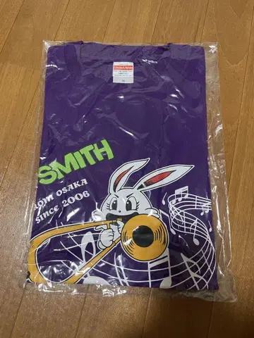 HEY-SMITH Tb 토끼 M 사이즈 셔츠 보라색