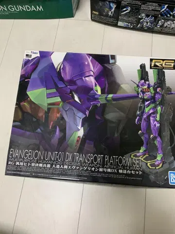 EVANGELION UNIT-01 DX 운송 플랫폼 세트 에바
