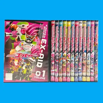 새상품 케이스 DVD [가면라이더 이그제이드] 전 12권 + 증정 포함