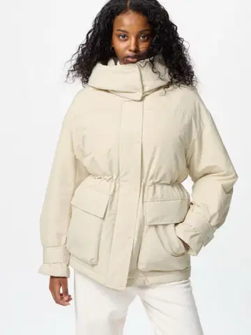 새상품 UNIQLO 유니클로 하이브리드 다운 코트
