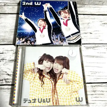 더블유 W 앨범 CD 2세트 Hello!Project