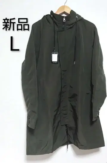 [ 새상품 ] ARCADE 모즈 코트 밀리터리 코트 볼륨 넥 L 사이즈