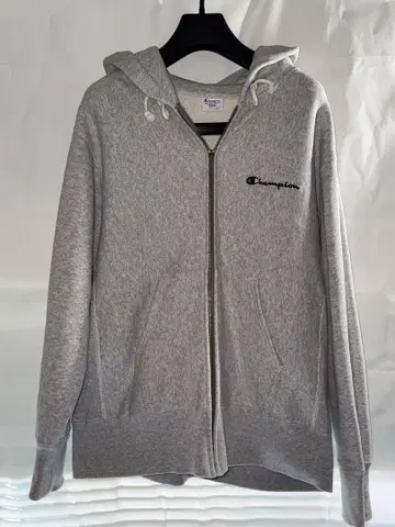 Champion Reverse Weave 그레이 후드티 L 사이즈