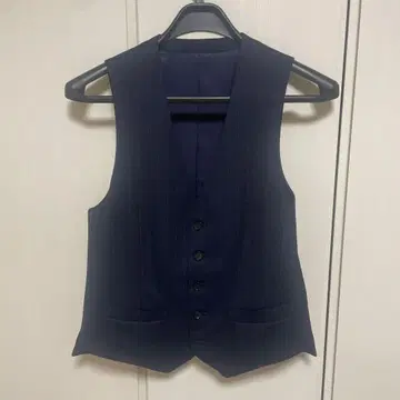 링자켓 RING JACKET 네이비 스트라이프 베스트 사이즈 44