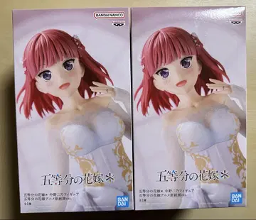 미개봉 BANDAI 5등분의 신부 니노 피규어 2개 세트