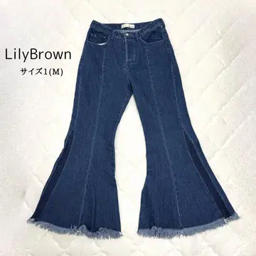 새상품급 Lily Brown 리리브라운 플레어 데님 팬츠