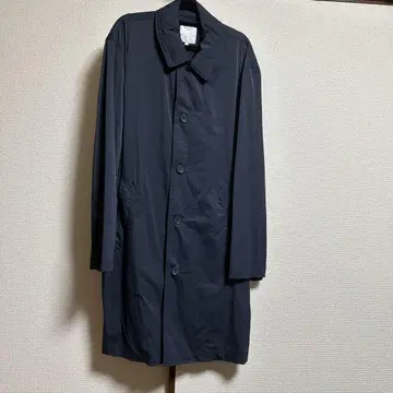 네이비 스텐카라 코트