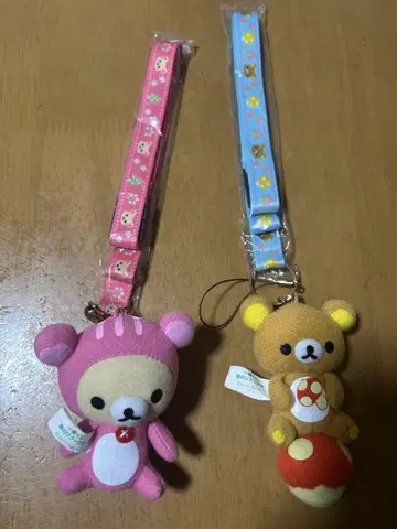 리락쿠마 스트랩 세트