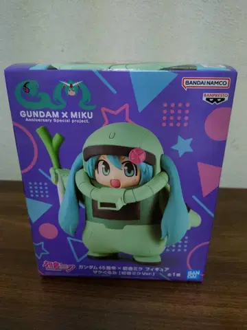 GUNDAM x MIKU 피규어
