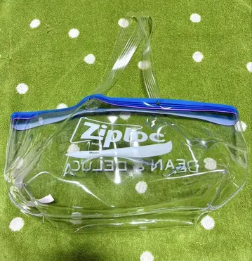 딘앤델루카 빔즈앤지퍼락 콜라보 토트백 (클리어)